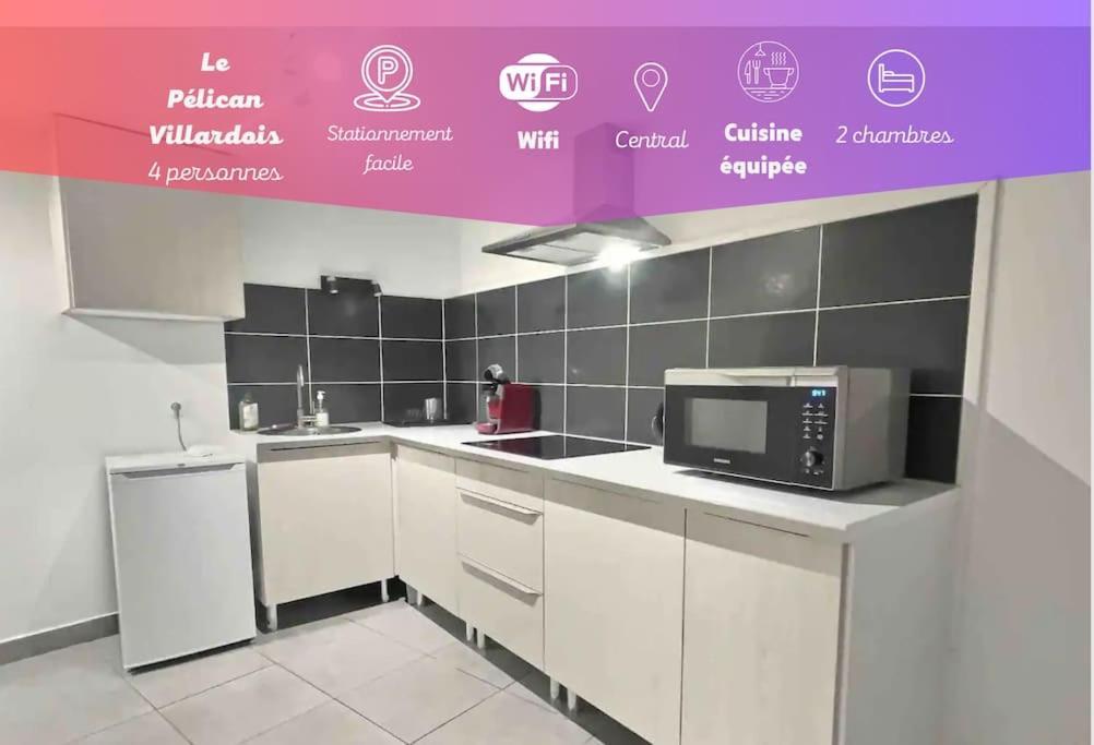 Le Pelican Villardois - 2 Chambres - Centre Villars-les-Dombes Luaran gambar